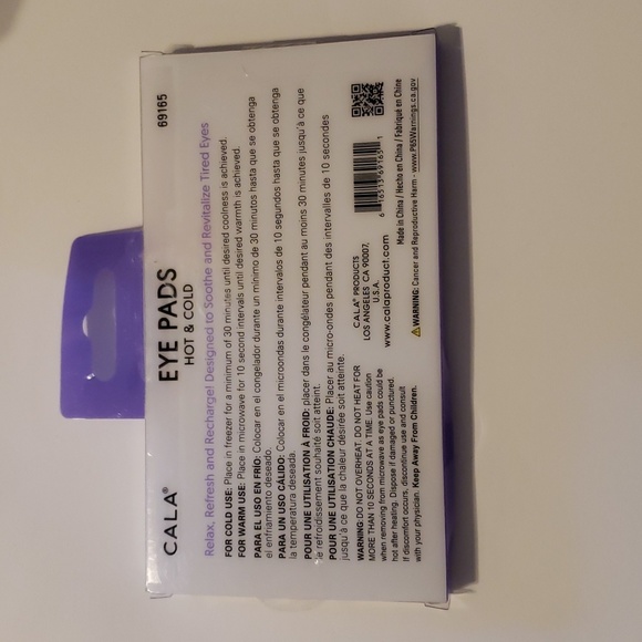 CALA HOT & COLD GEL EYE PADS (BUTTERFLY) - Picture 3 of 3